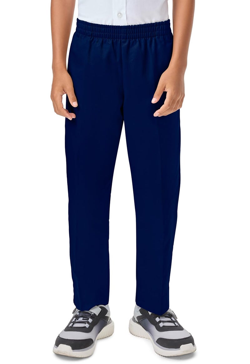 CLASSROOM Big Boys' Uniform Pull-On Husky Pant, Dark Navy, 12H - Image 1